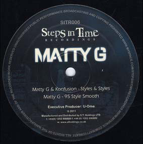 Matty G - Styles & Styles - Vinyl Record 12" image 1