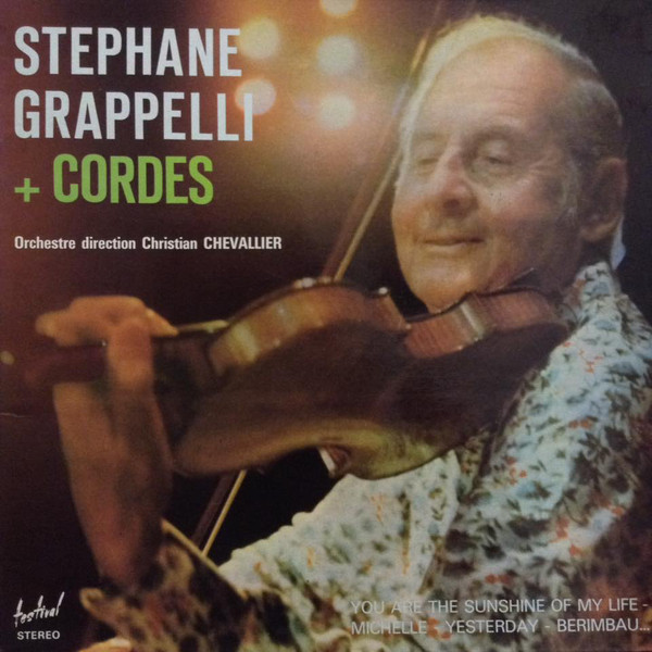 Stephane Grappelli - + Cordes - Used Vinyl Record image 1