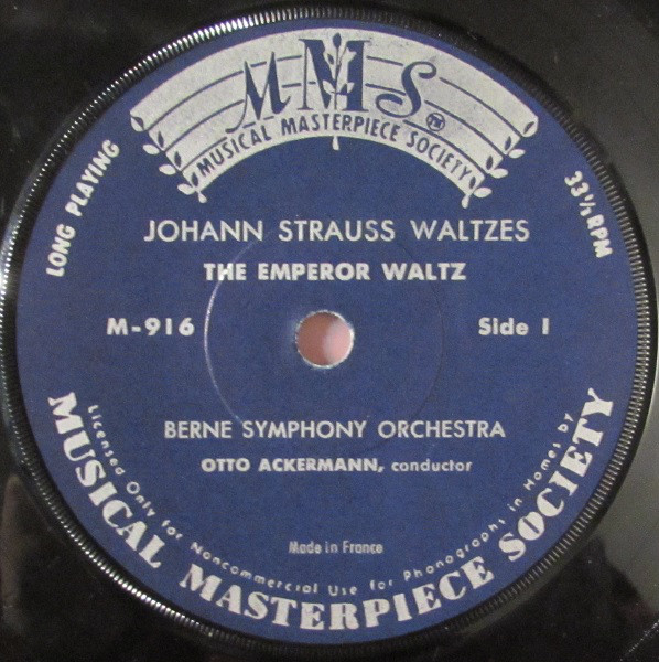 Johann Strauss Jr. - Johann Strauss Waltzes - Used Vinyl Record image 1