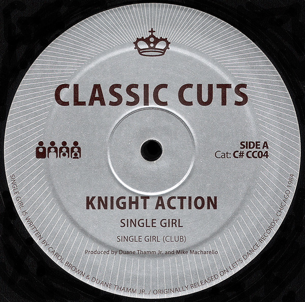 Knight Action - Single Girl - Vinyl Record 12" image 1
