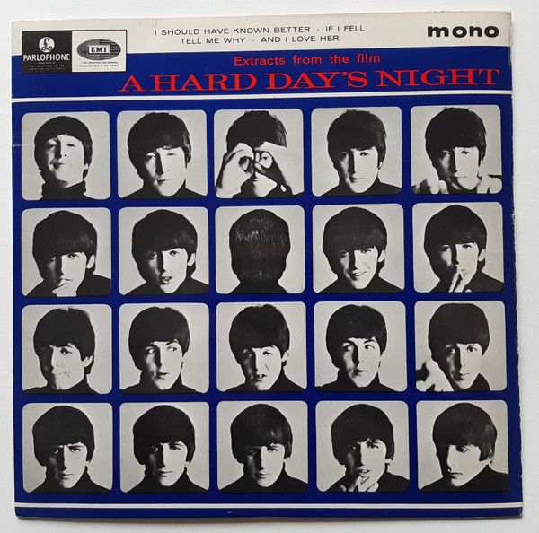 Beatles - Extracts From The Film A Hard Day's Night - Used Vinyl Record image 1