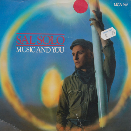 Sal Solo - Music And You - Used Vinyl Record 7" image 1