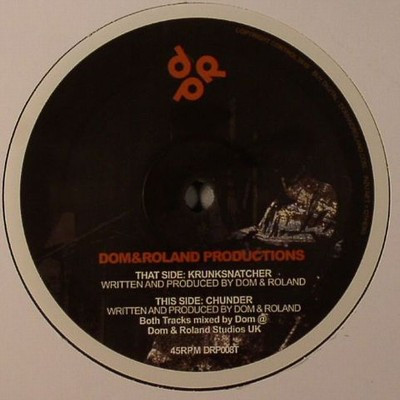 Dom & Roland - Krunksnatcher / Chunder - Vinyl Record 12" image 1
