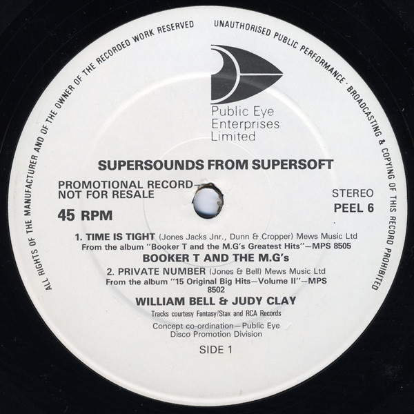 Various - Supersounds From Supersoft - Used Vinyl Record 12" image 1