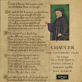 Geoffrey Chaucer - Prologue To The Canterbury Tales Read In Middle Engl image 1