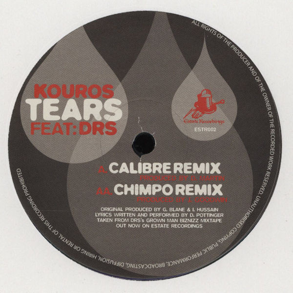 Kouros - Tears (Remixes) - Vinyl Record 12" image 1