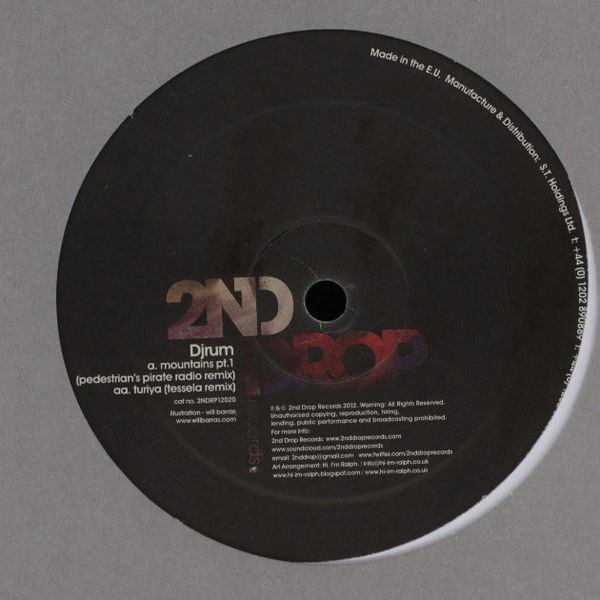 DJ Rum - Mountains Pt.1 (Pedestrian's Pirate Radio Remix) / Turiya (T image 1