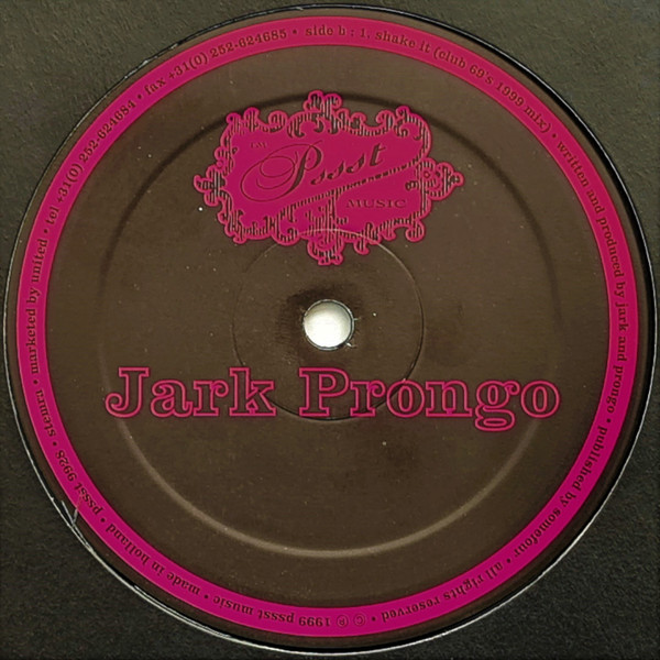 Jark Prongo - Shake It - Used Vinyl Record 12" image 1