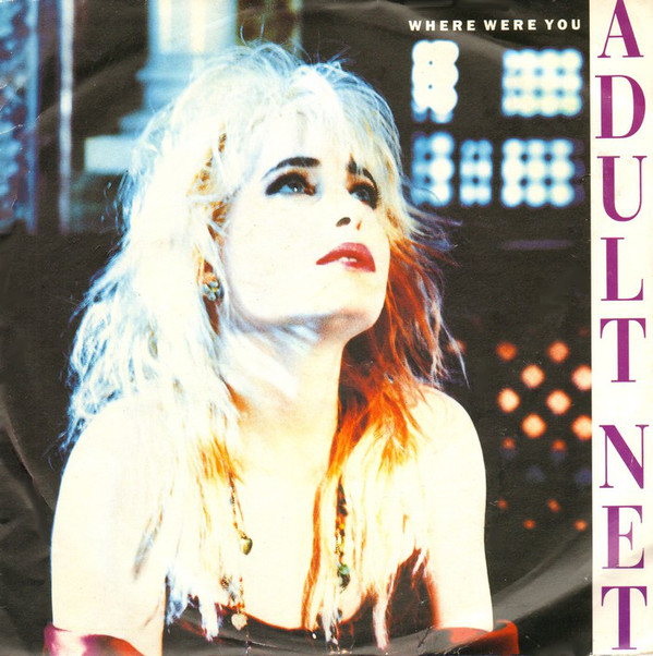 Adult Net - Where Were You - Used Vinyl Record 7" image 1