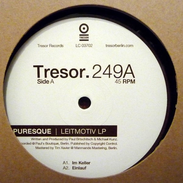 Puresque - Leitmotiv LP - Vinyl Record 12" image 1