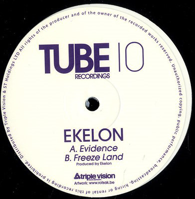 Ekelon - Evidence - Used Vinyl Record 10" image 1
