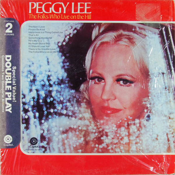 Peggy Lee - Folks Who Live On The Hill / Broadway A La Lee - Used Vinyl image 1
