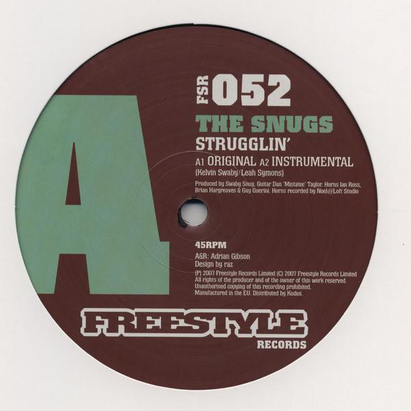 Snugs - Strugglin' - Vinyl Record 12" image 1
