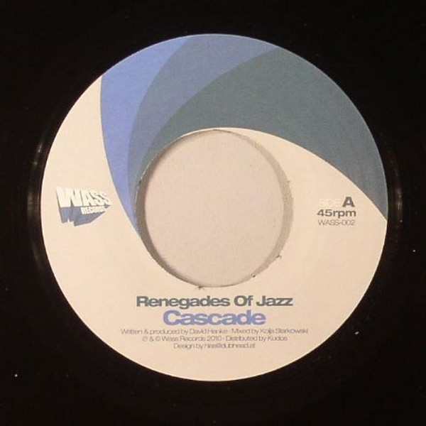 Renegades Of Jazz - Cascade - Vinyl Record 7" image 1