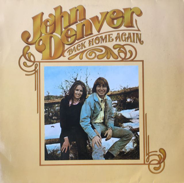 John Denver - Back Home Again - Used Vinyl Record image 1