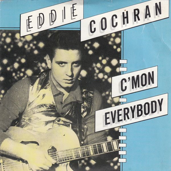 Eddie Cochran - C'Mon Everybody - Used Vinyl Record 7" image 1