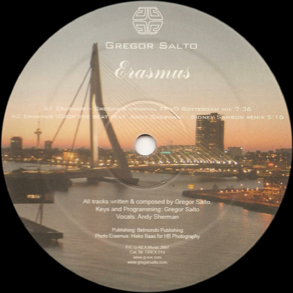 Gregor Salto - Erasmus - Vinyl Record 12" image 1