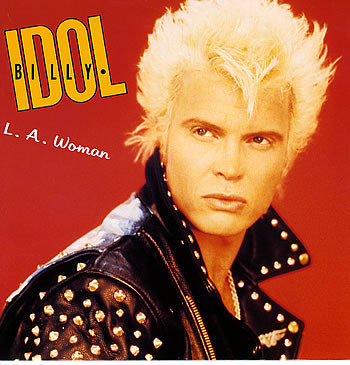 Billy Idol - L.A. Woman - Used Vinyl Record 12" image 1