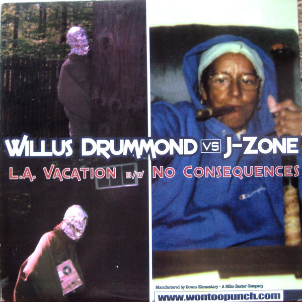Willus Drummond - L.A. Vacation / No Consequences - Vinyl Record 12" image 1