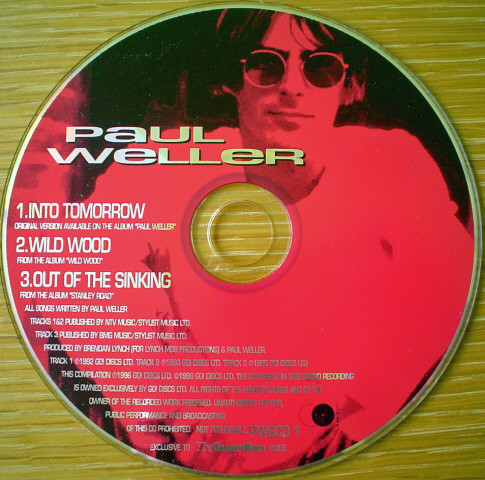 Paul Weller - Into Tomorrow - Used CD image 1