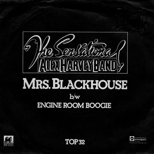 Sensational Alex Har - Mrs. Blackhouse - Used Vinyl Record 7" image 1