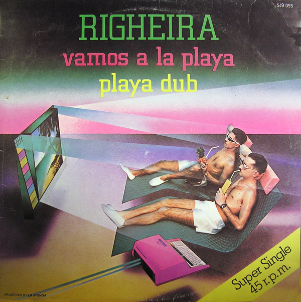 Righeira - Vamos A La Playa / Playa Dub - Used Vinyl Record 12" image 1