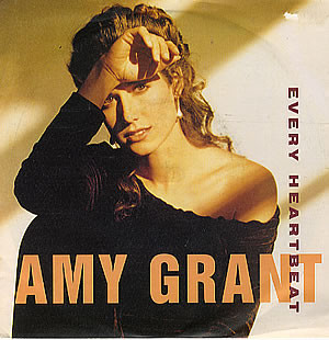 Amy Grant - Every Heartbeat - Used Vinyl Record 7" image 1