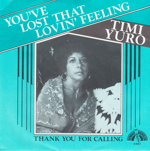 Timi Yuro - You've Lost That Lovin' Feeling - Used Vinyl Record 7" image 1