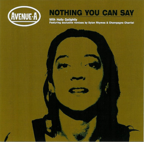 Avenue A - Nothing You Can Say - Used CD image 1