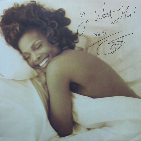 Janet Jackson - You Want This - Used Vinyl Record 12" image 1