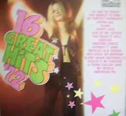 Unknown Artist - 16 Great Hits '72 - Used Vinyl Record image 1