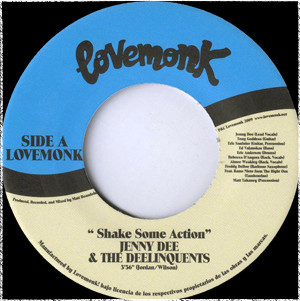 Jenny Dee & The Deel - Shake Some Action - Vinyl Record 7" image 1