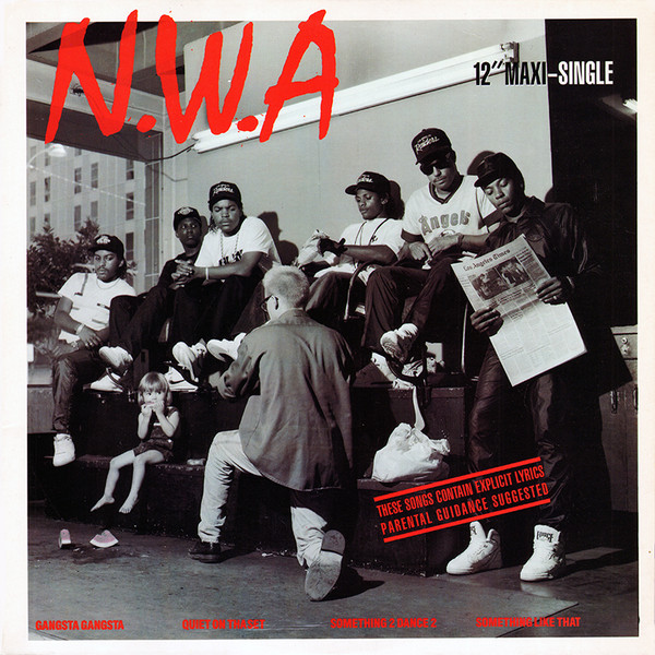 N.W.A. - Gangsta Gangsta - Vinyl Record 12" image 1