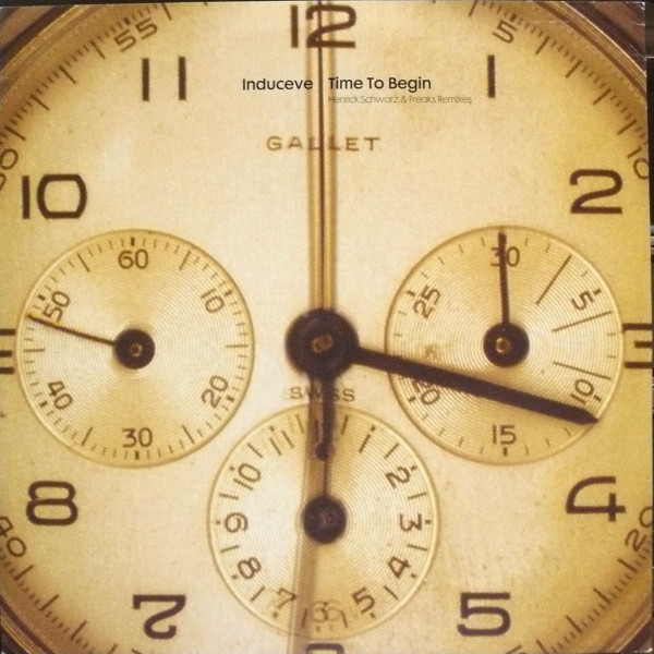 Induceve - Time To Begin (Remixes) - Used Vinyl Record 12" image 1