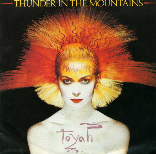 Toyah - Thunder In The Mountains - Used Vinyl Record 7" image 1