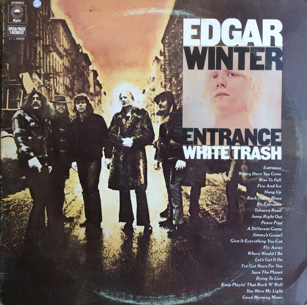 Edgar Winter - Entrance / White Trash - Used Vinyl Record image 1