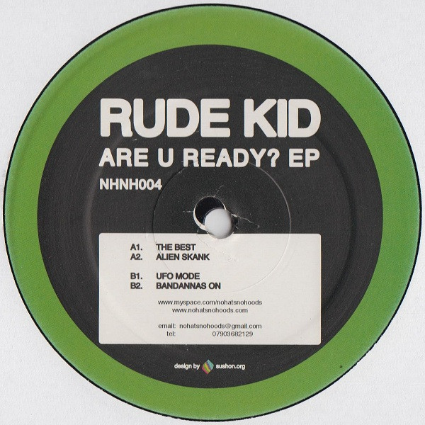 Rude Kid - Are U Ready? EP - Vinyl Record 12" image 1