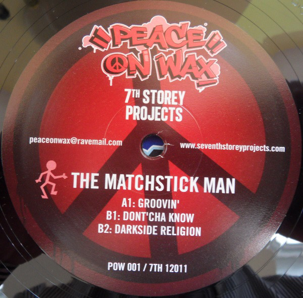 Matchstick Man - 7 Track EP - Vinyl Record 12" image 1