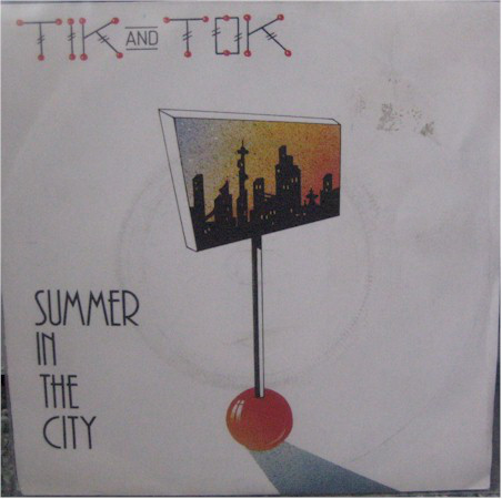Tik & Tok - Summer In The City - Used Vinyl Record 7" image 1