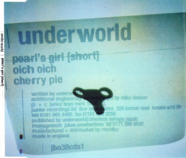Underworld - Pearl's Girl (Short) - Used CD image 1