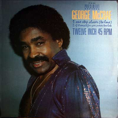 George McCrae - One Step Closer (To Love) - Used Vinyl Record 12" image 1