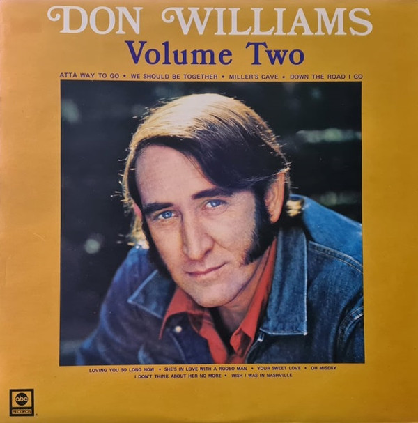 Don Williams - Volume Two - Used Vinyl Record image 1