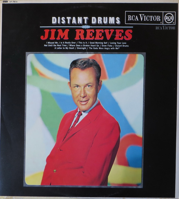 Jim Reeves - Distant Drums - Used Vinyl Record image 1