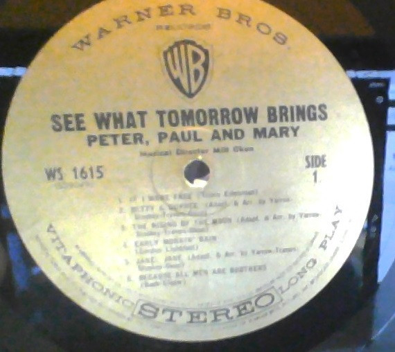 Peter - See What Tomorrow Brings - Used Vinyl Record image 1