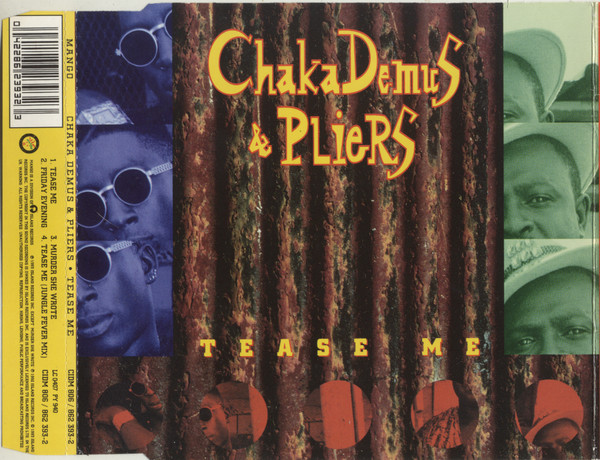 Chaka Demus & Pliers - Tease Me - Used CD image 1