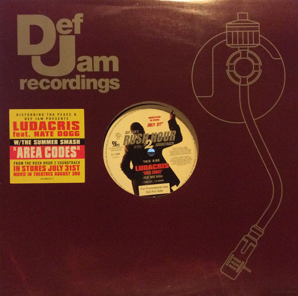 Ludacris - Area Codes - Used Vinyl Record 12" image 1