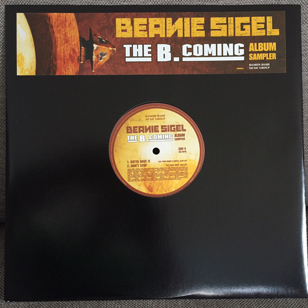 Beanie Sigel - B. Coming (Album Sampler) - Used Vinyl Record 12" image 1