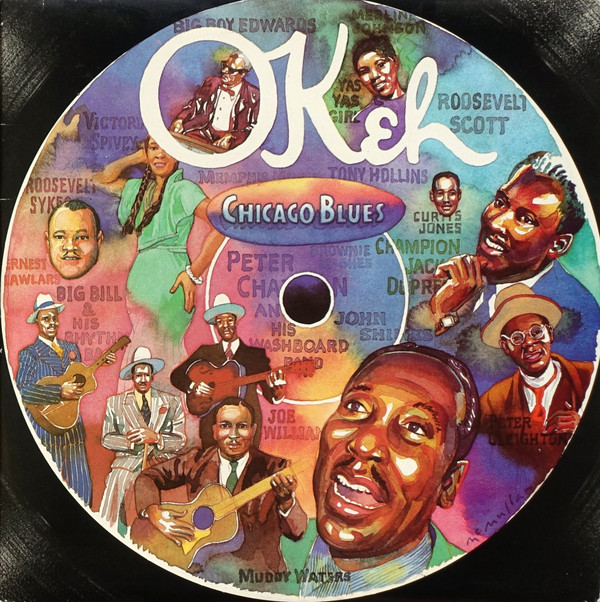 Various - Okeh Chicago Blues - Used Vinyl Record image 1