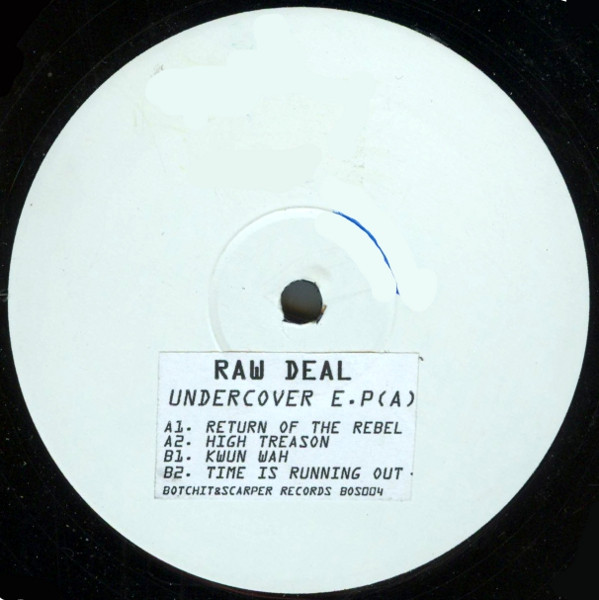 Raw Deal - Undercover E•P - Used Vinyl Record 12" image 1