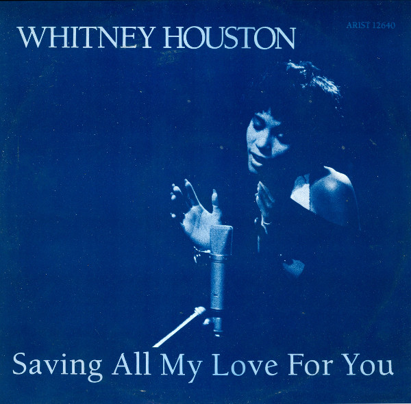 Whitney Houston - Saving All My Love For You - Used Vinyl Record 12" image 1